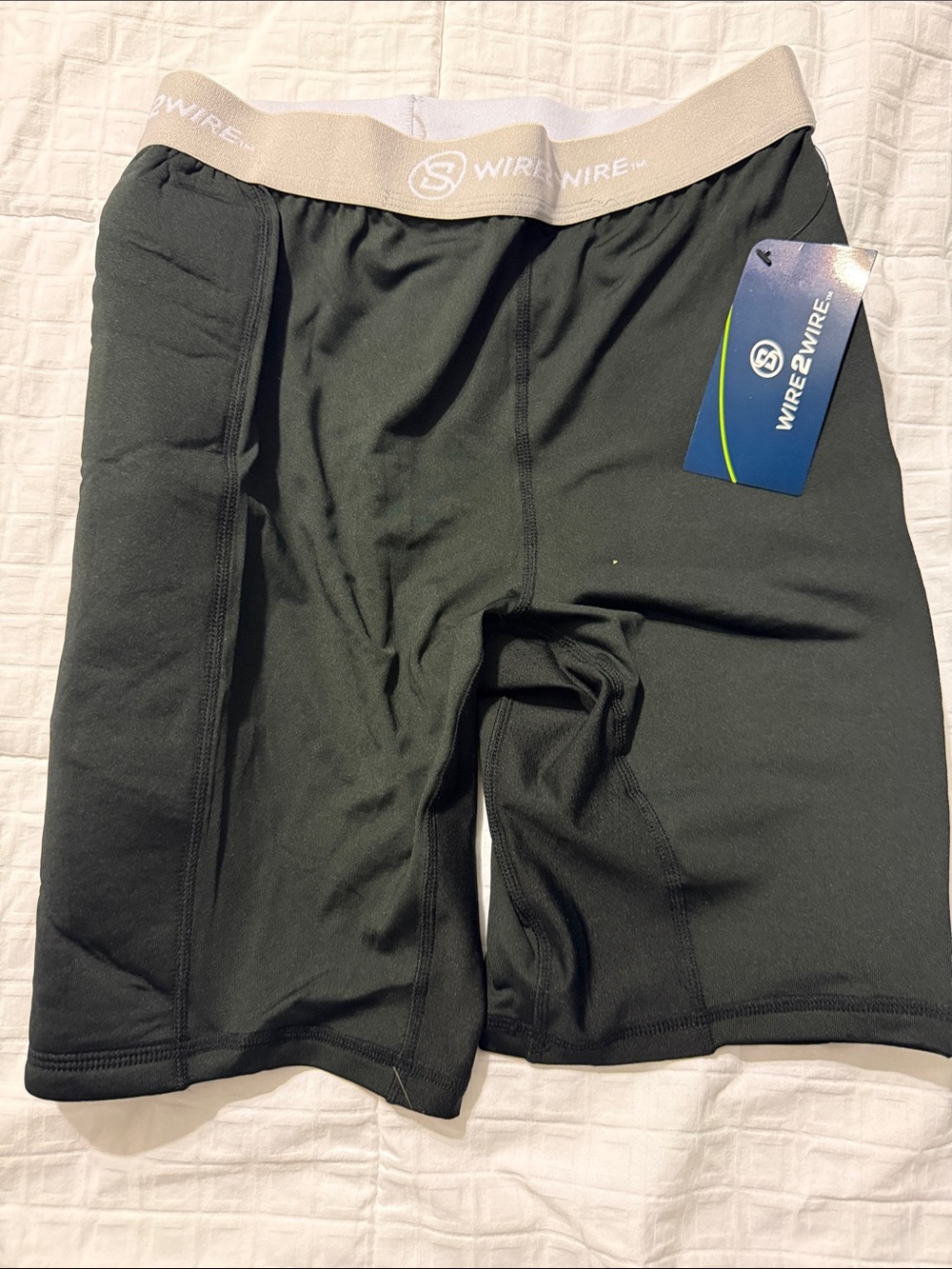 Women’s Black Compression Shorts. Softball. Side padding for sliding.